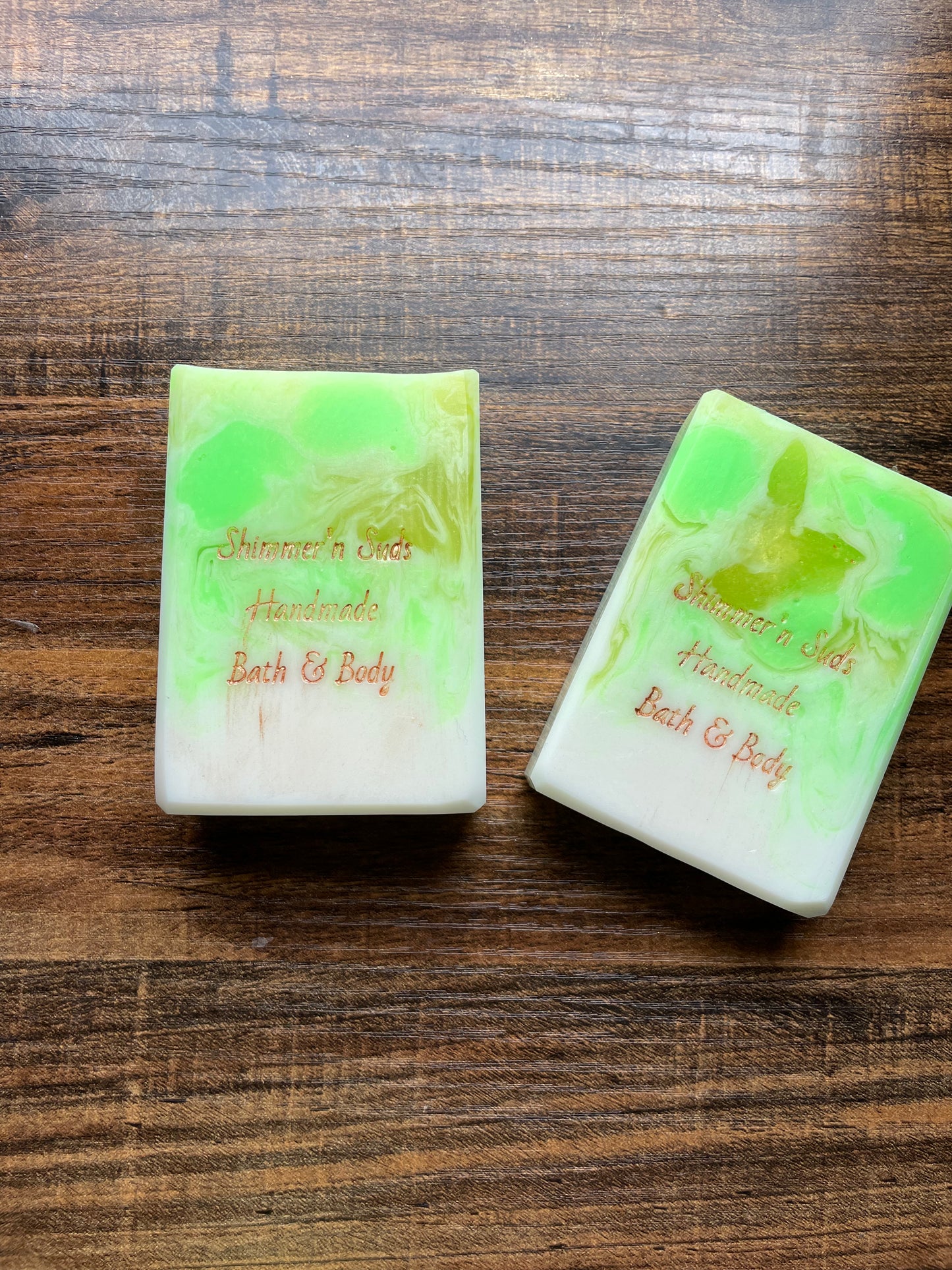 “Squirm” handmade soap