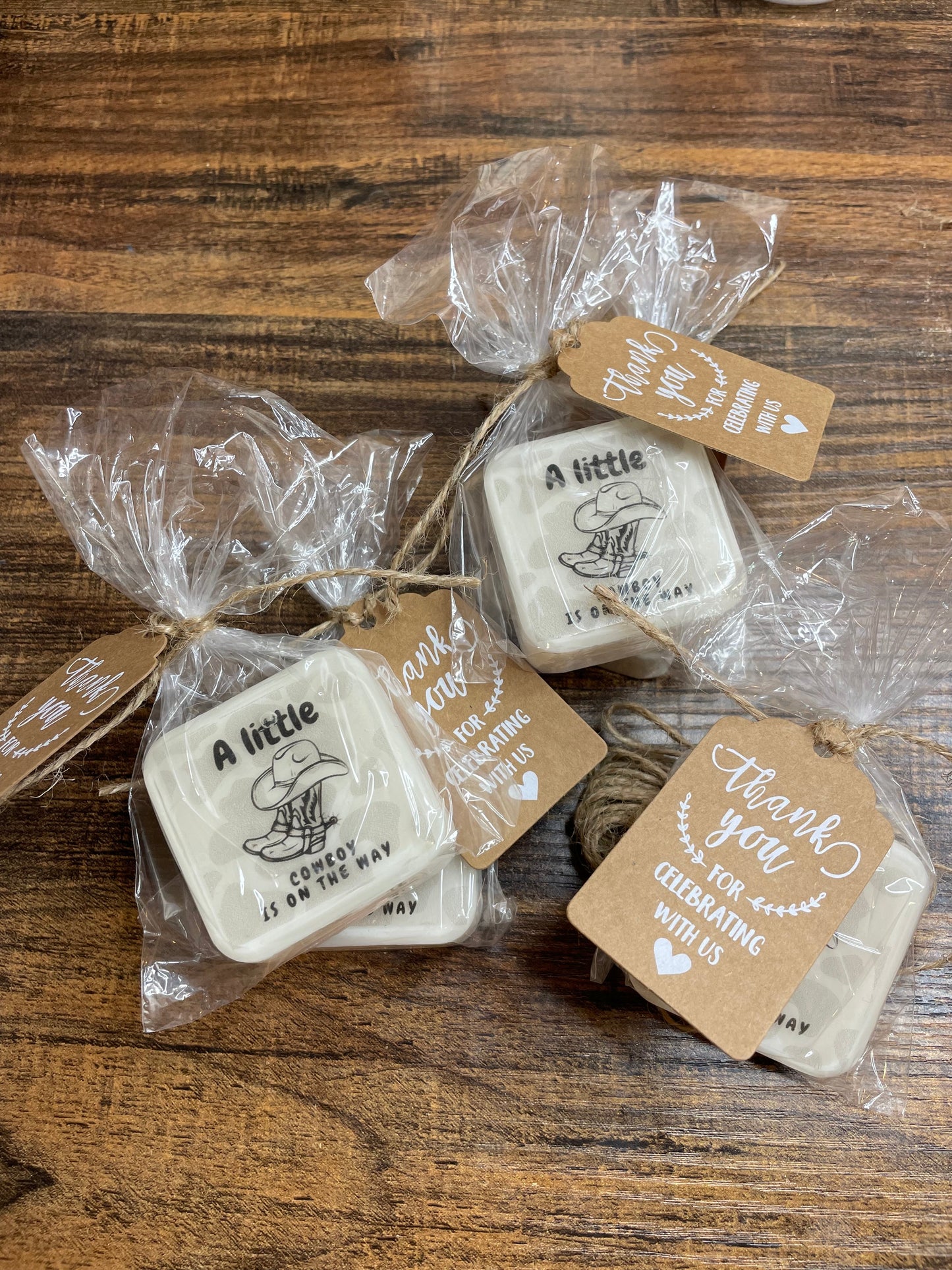 Party favors (20 favors) * 3 week lead time *