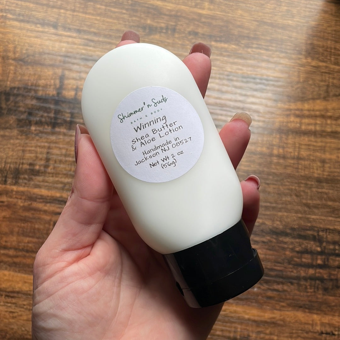 Shea butter and Aloe Lotion