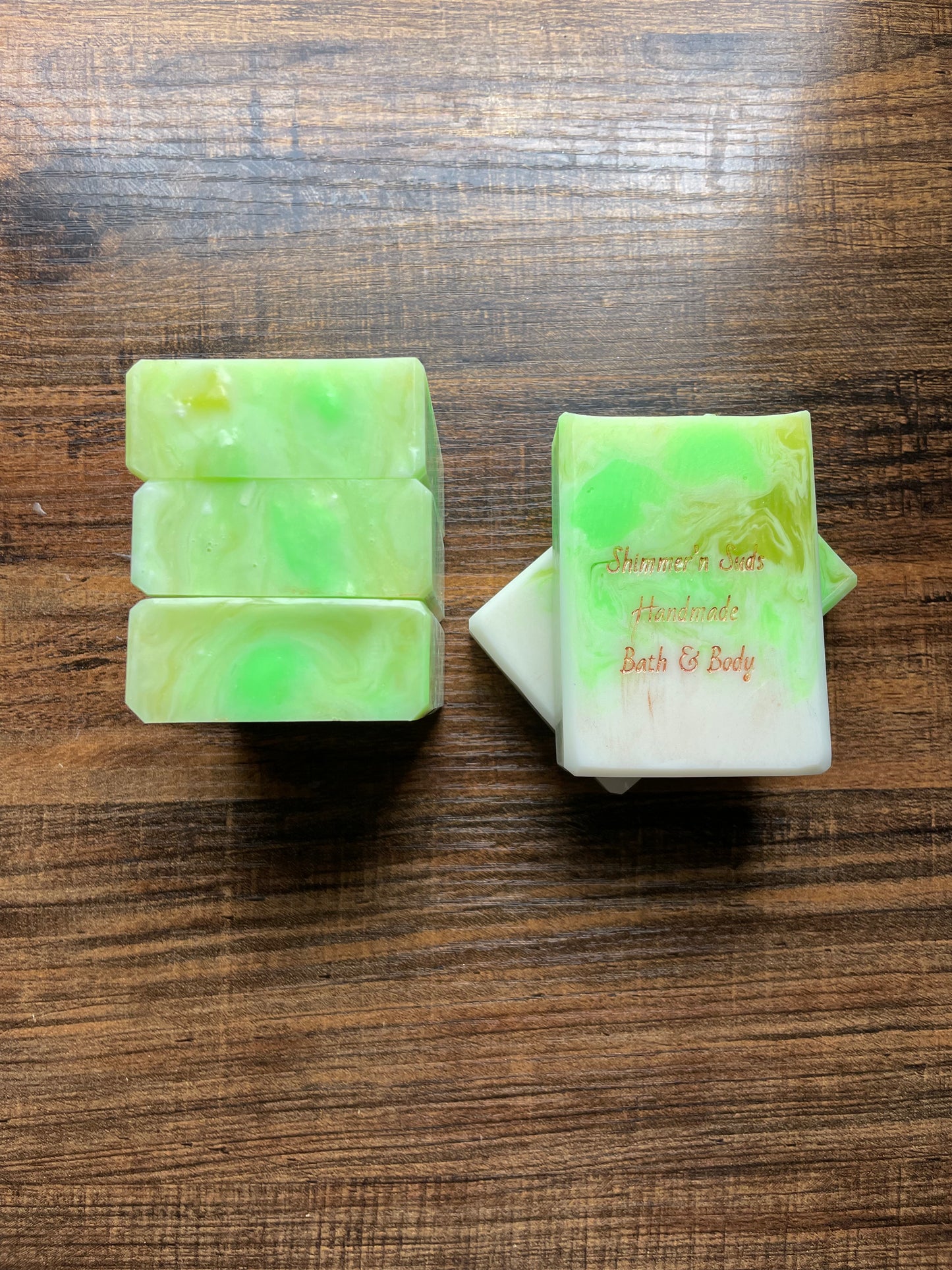 “Squirm” handmade soap